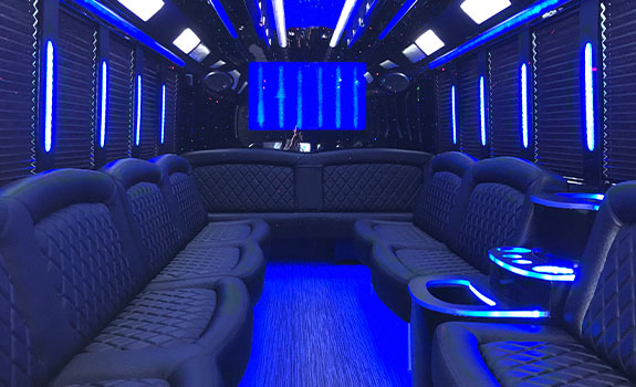 27 passenger “Mega Bus” Interior